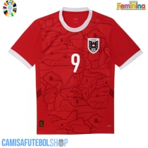 Camisa de time de futebol Áustria Marcel Sabitzer #9 Replicas 1º Equipamento Feminina Europeu 2024 Manga Curta